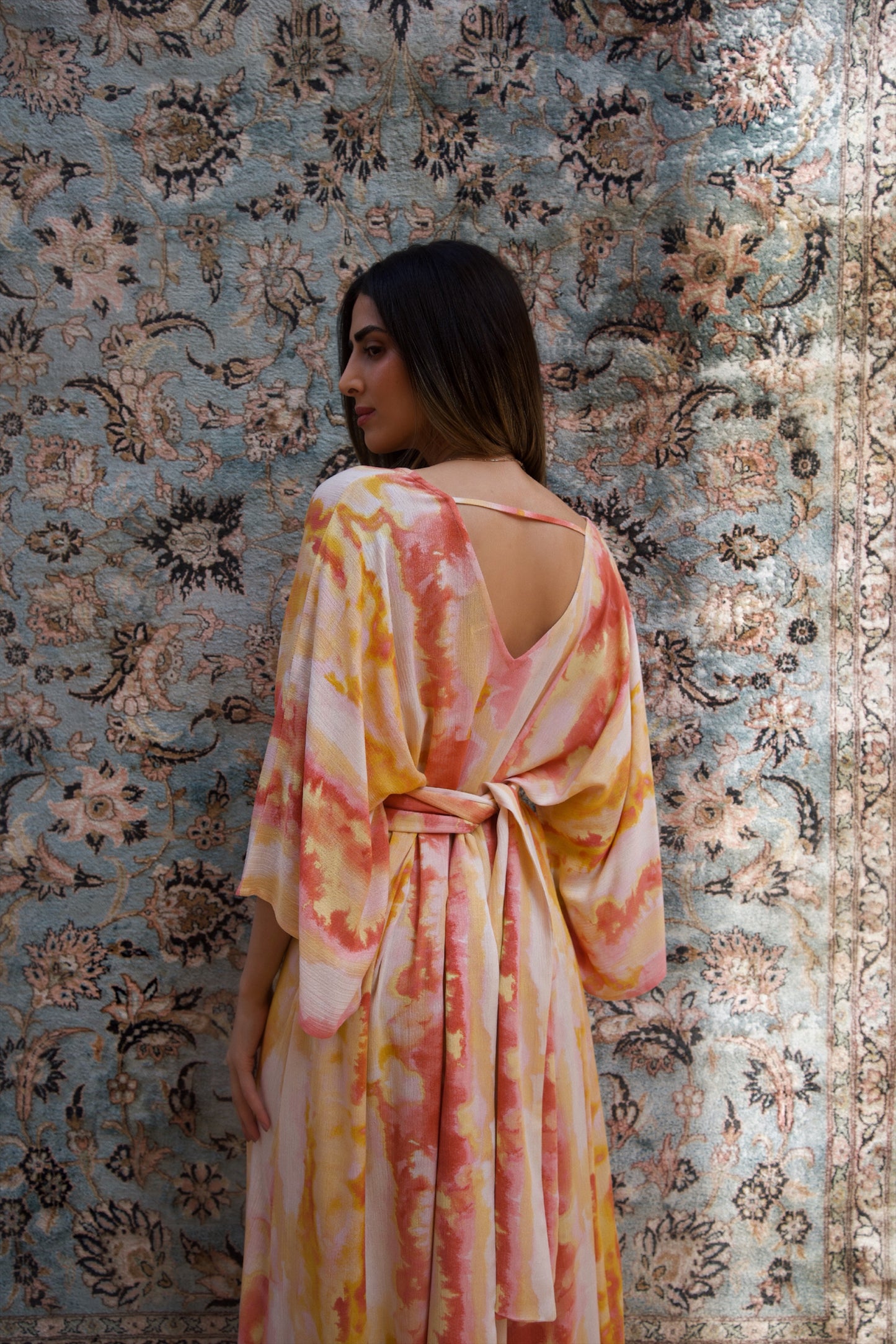 Indie Tie Dye Kaftan