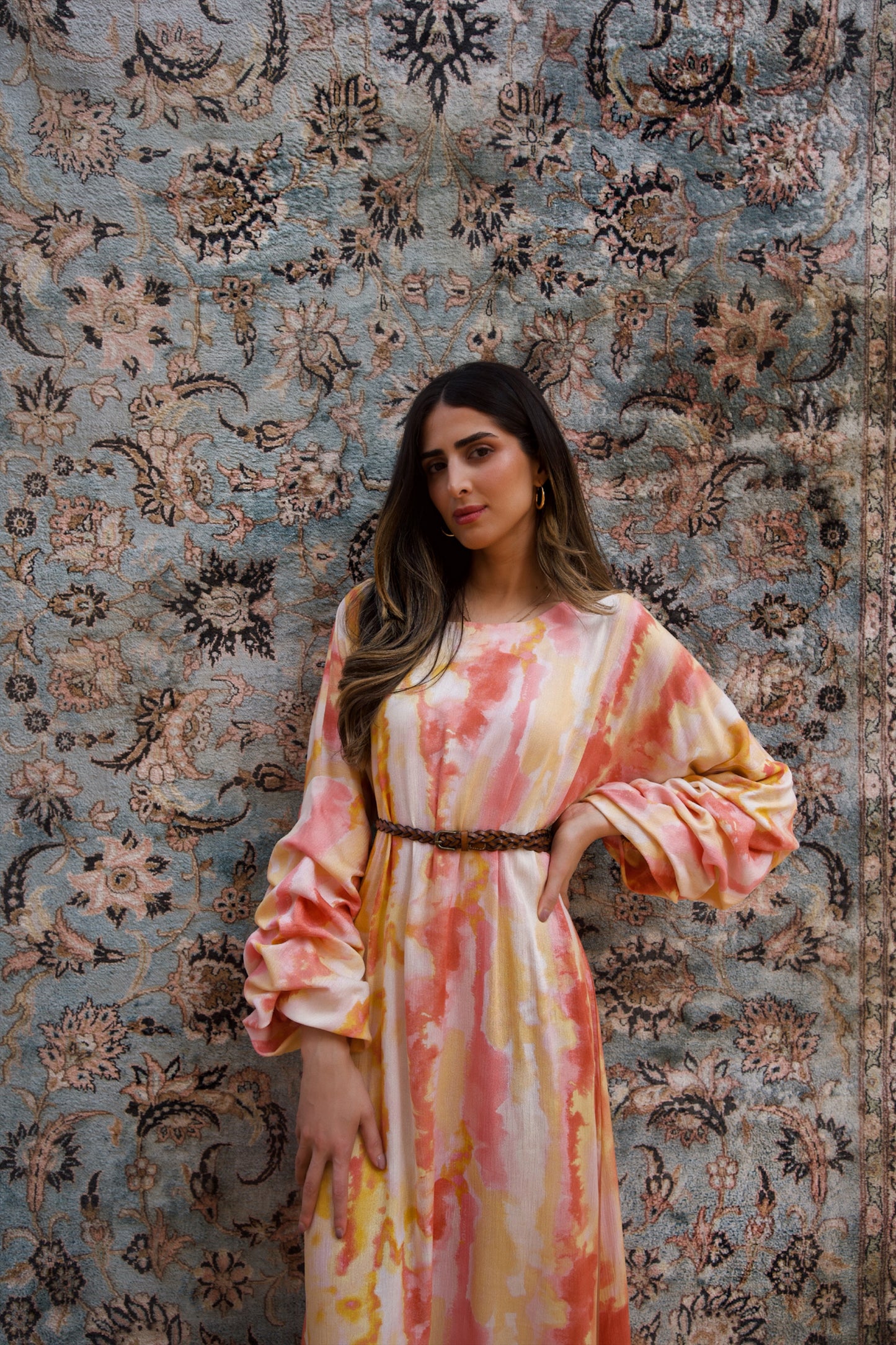 Johanna Tie Dye Kaftan