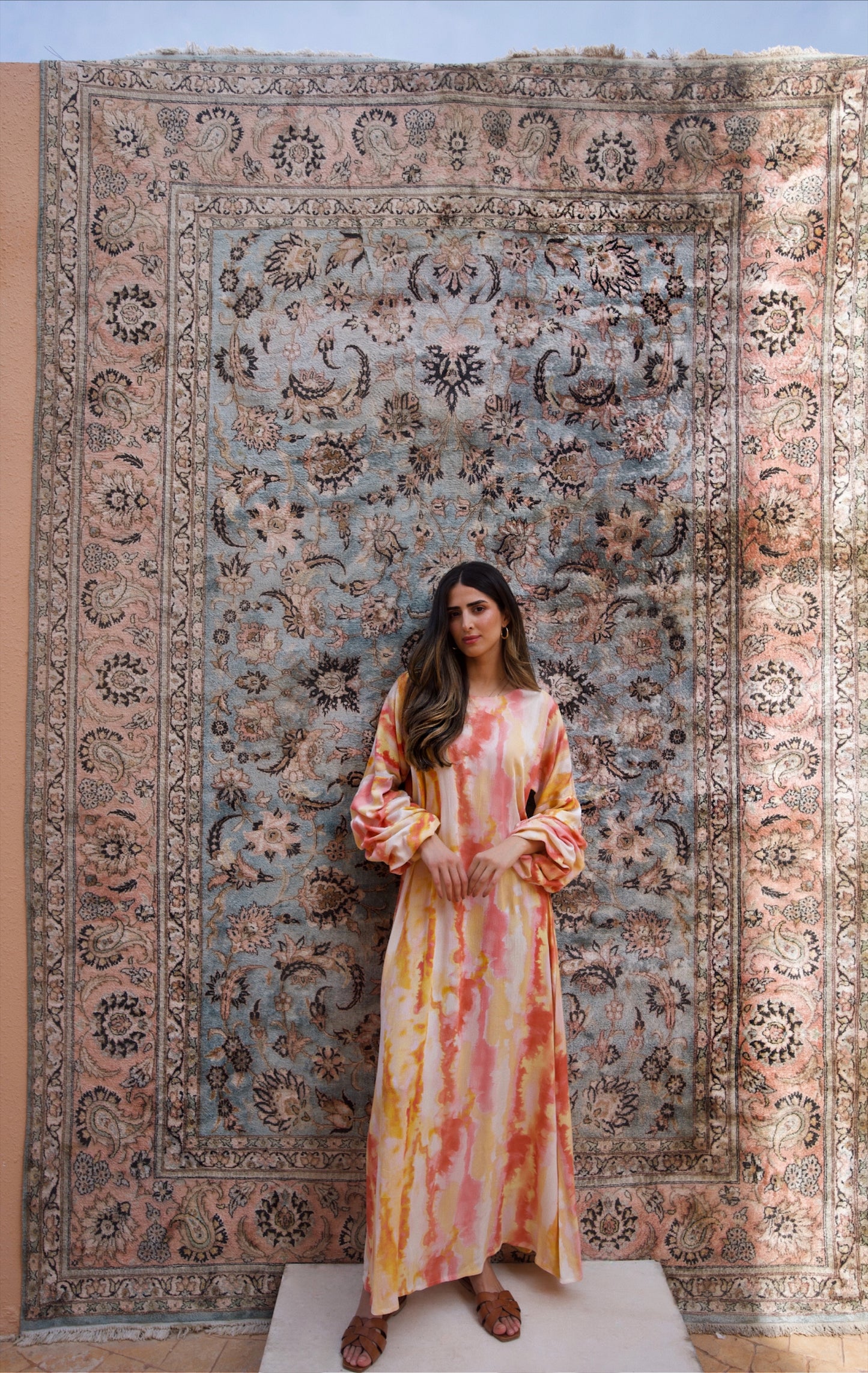 Johanna Tie Dye Kaftan