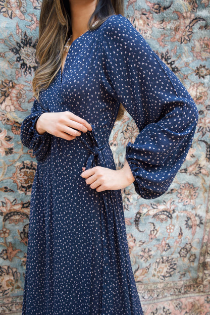 Aurelia "Hearts" Wrap dress