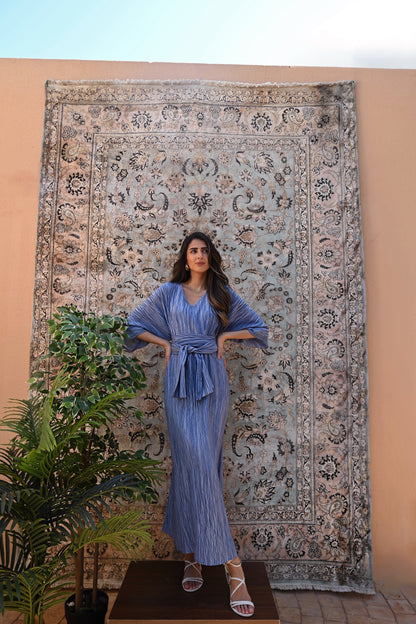 Mila Powder Blue Kaftan