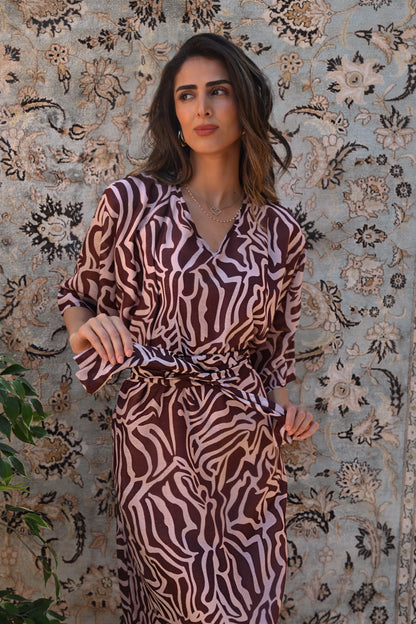 Mila Purple Kaftan