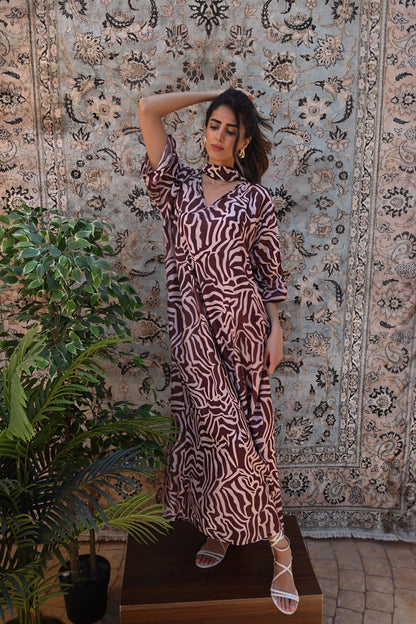 Mila Purple Kaftan