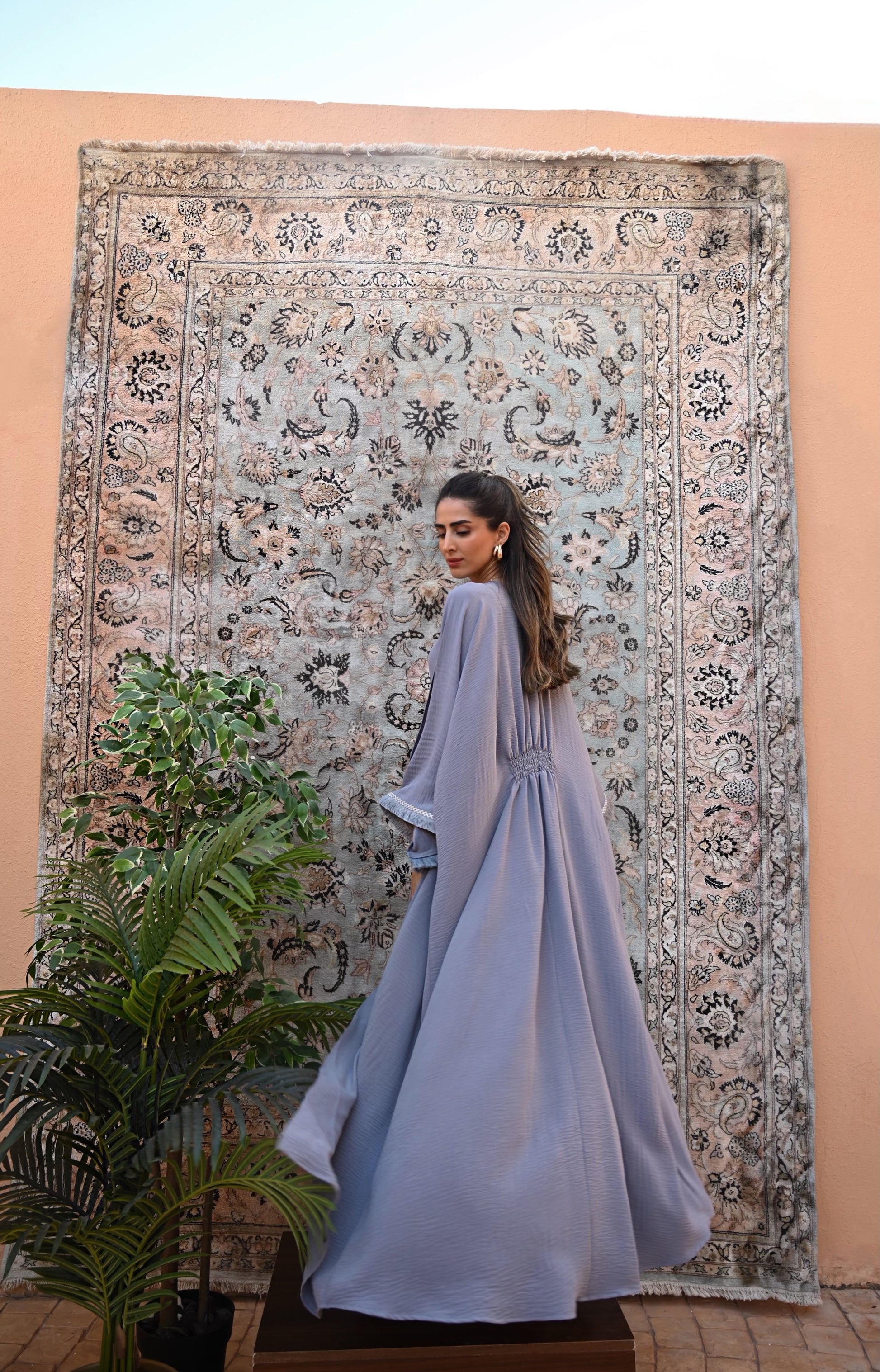 Luna Misty Grey Set Farah Hammad Luna Misty Grey Set Farah Hammad